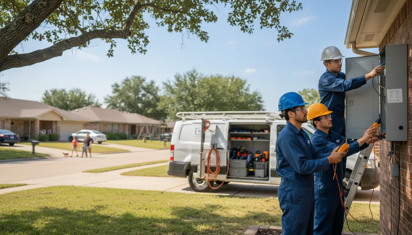 Certified electrician providing emergency electrical services in Willis, VA